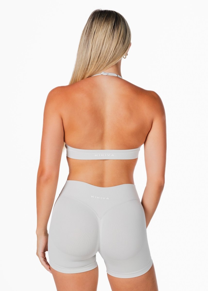 LOW Dynamic Seamless Short - Ash Grey - Kikiva Collection