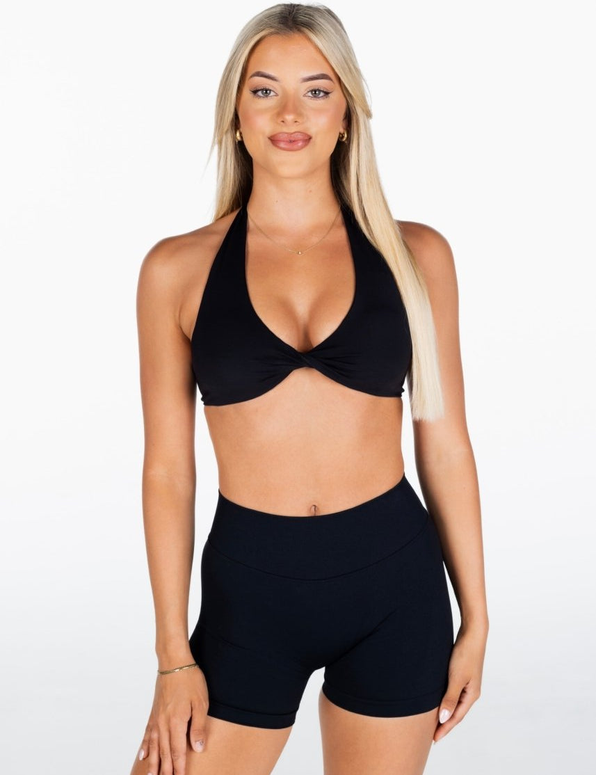 LOW Dynamic Seamless Short - Black - Kikiva Collection
