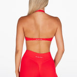 LOW Dynamic Seamless Short - Cherry Red - Kikiva Collection