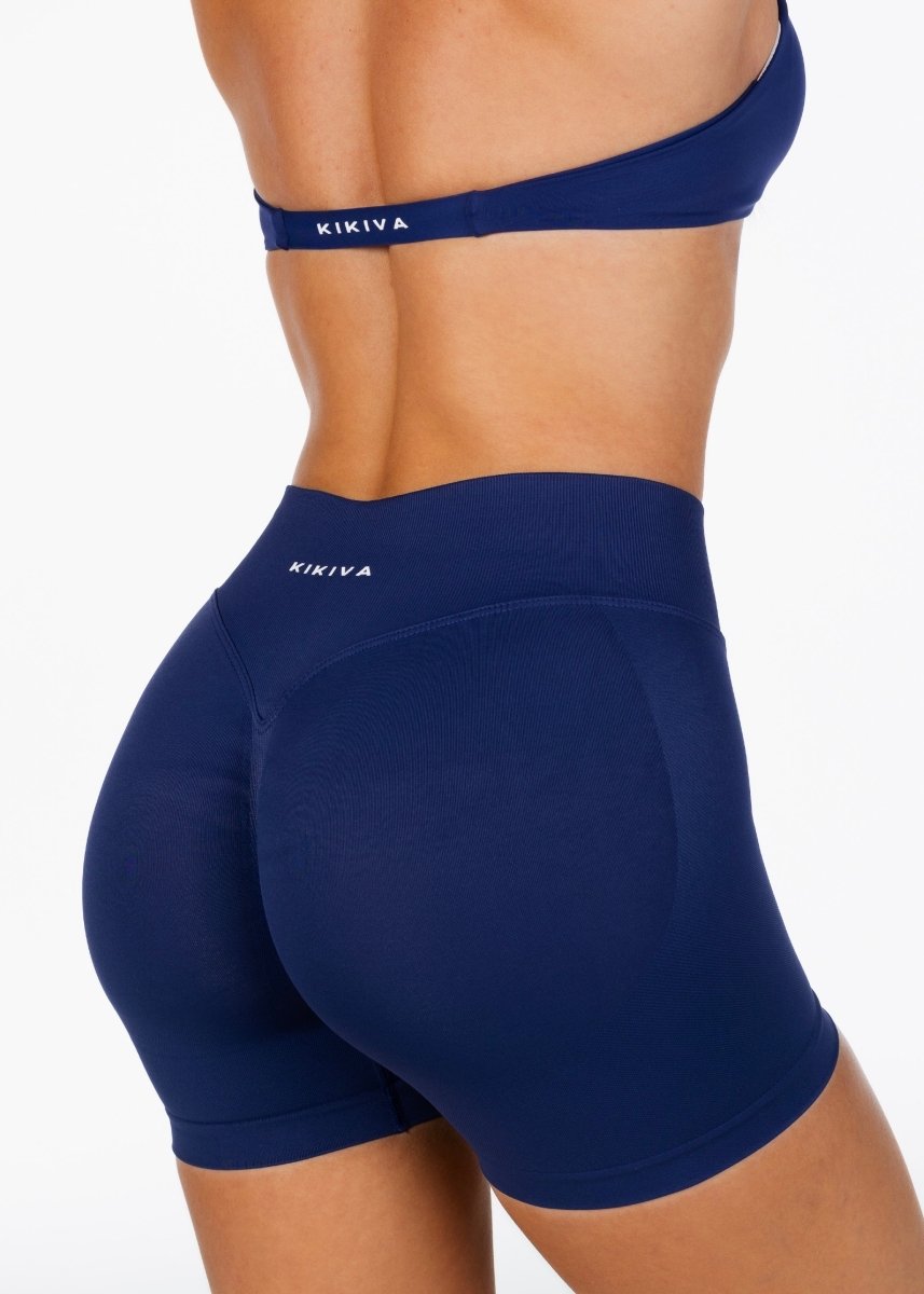 LOW Dynamic Seamless Short - Dark Blue - Kikiva Collection