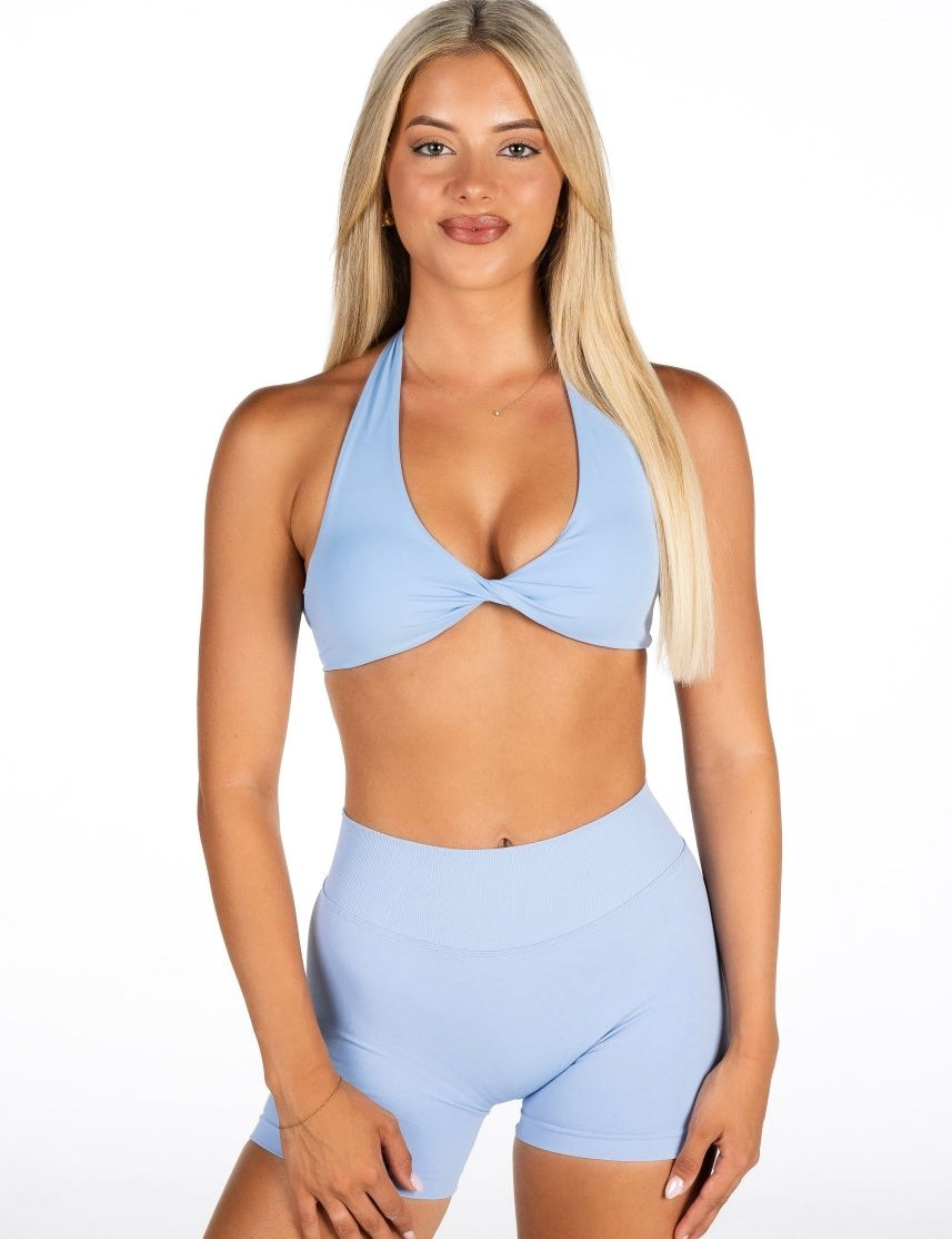 LOW Dynamic Seamless Short - Ice Blue - Kikiva Collection