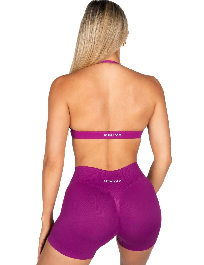 LOW Dynamic Seamless Short - Magenta - Kikiva Collection