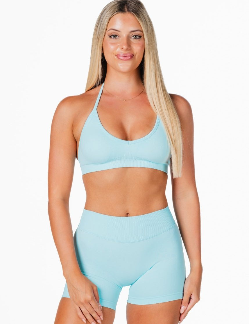 LOW Dynamic Seamless Short - Ocean Blue - Kikiva Collection