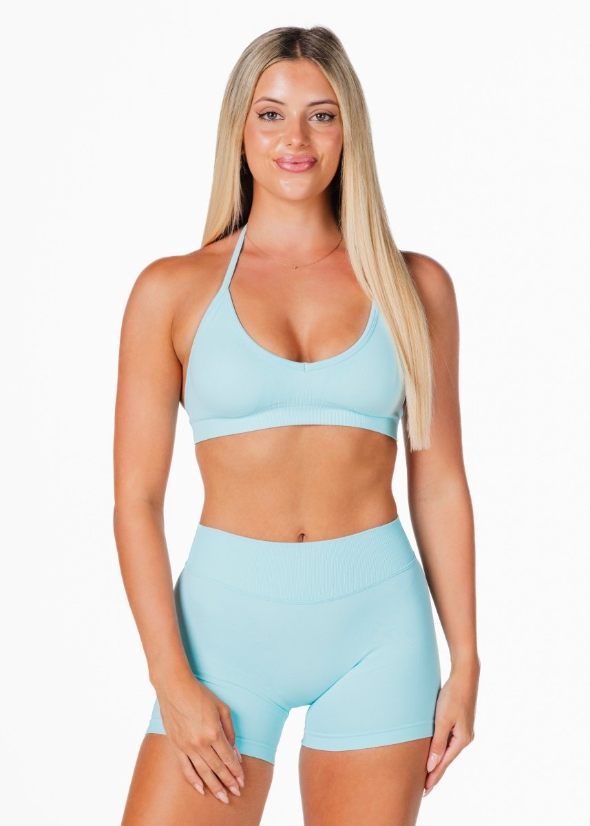 LOW Dynamic Seamless Short - Ocean Blue - Kikiva Collection