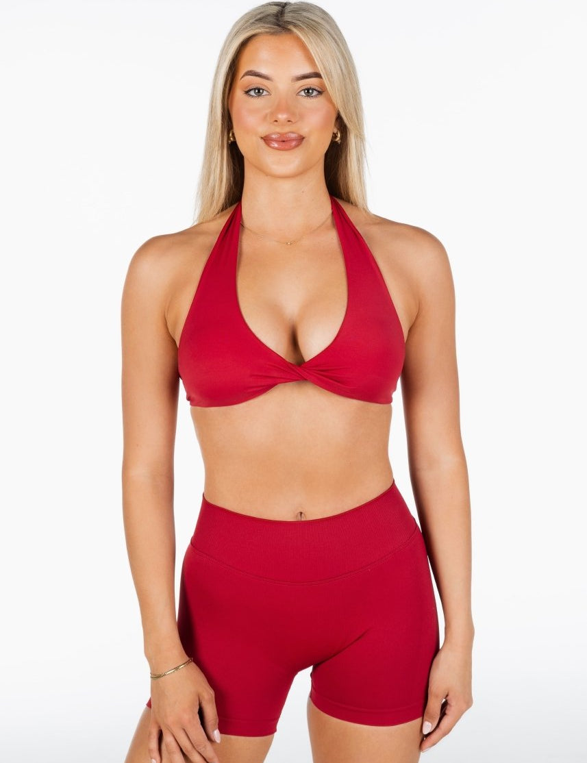 LOW Dynamic Seamless Short - Royal Red - Kikiva Collection