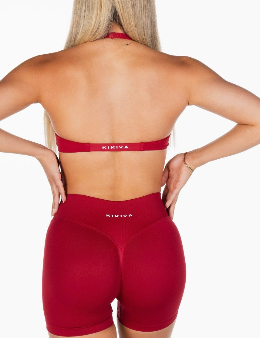 LOW Dynamic Seamless Short - Royal Red - Kikiva Collection