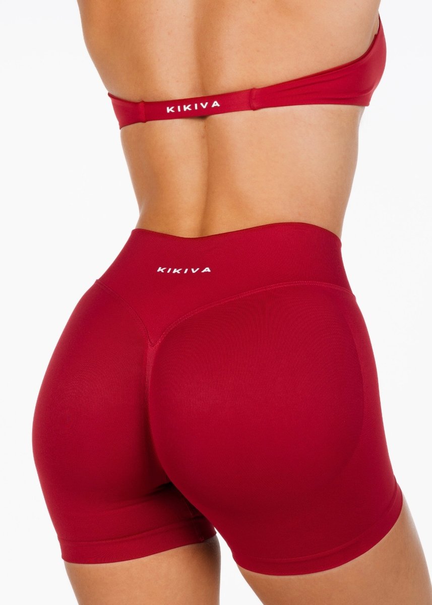 LOW Dynamic Seamless Short - Royal Red - Kikiva Collection