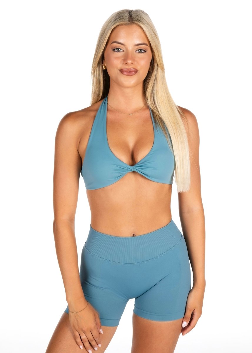 LOW Dynamic Seamless Short - Teal - Kikiva Collection