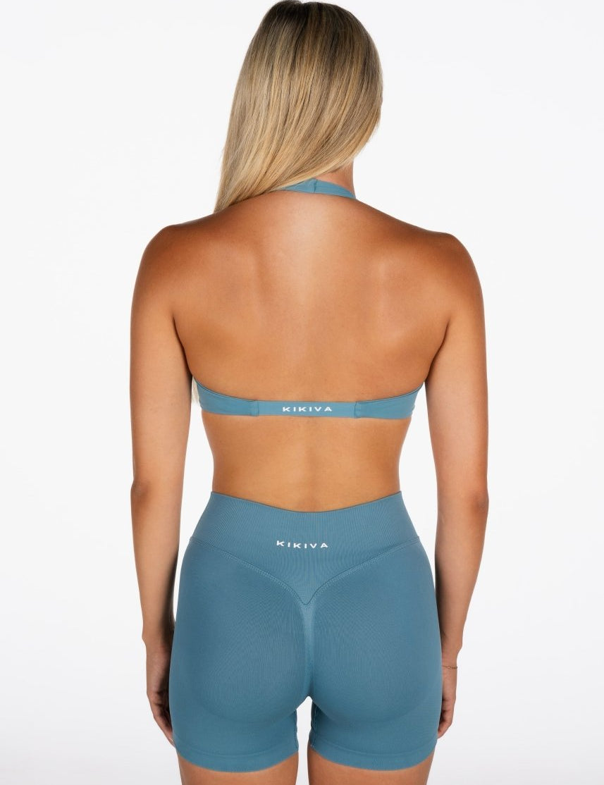 LOW Dynamic Seamless Short - Teal - Kikiva Collection