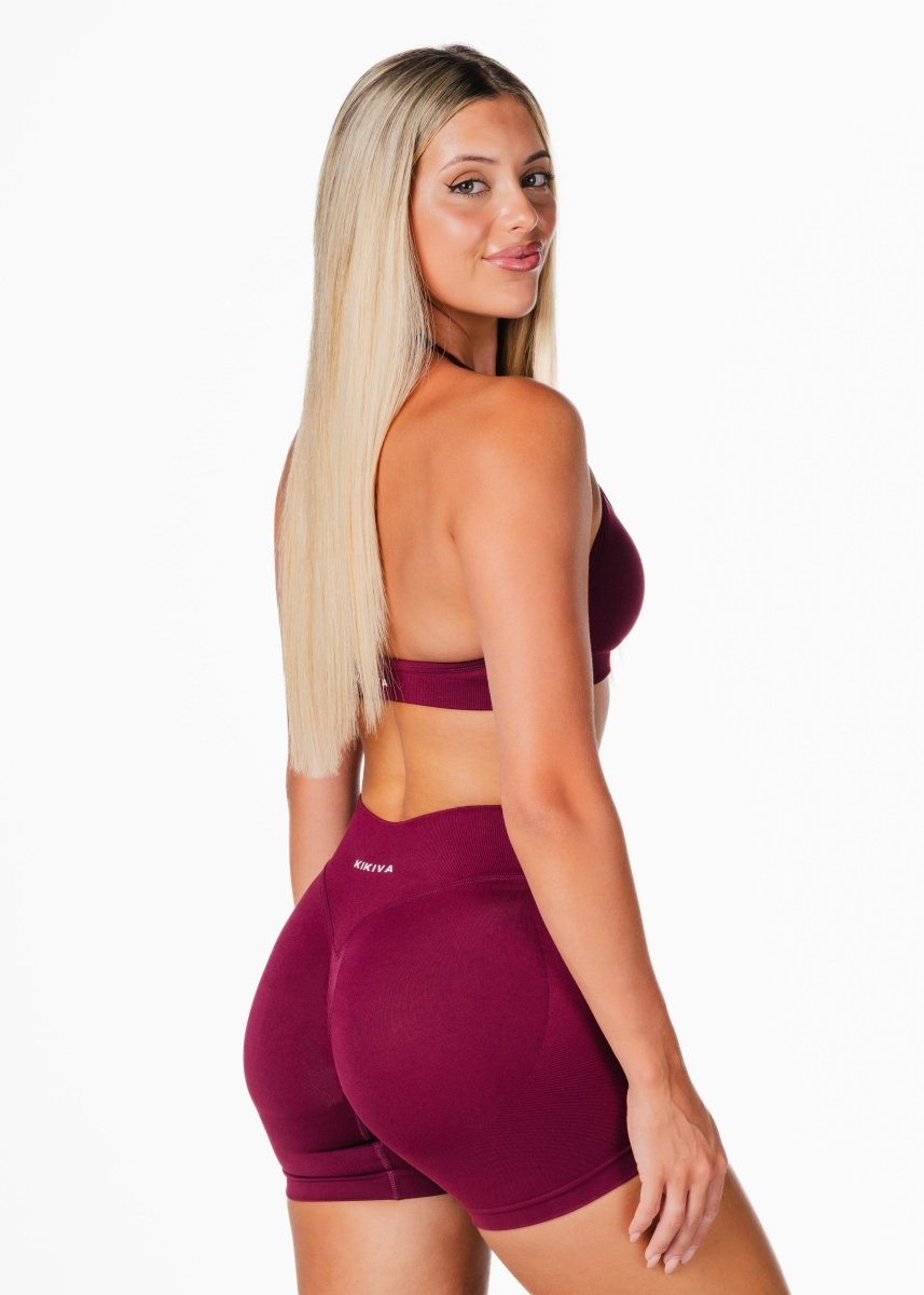 LOW Dynamic Seamless Short - Wine - Kikiva Collection