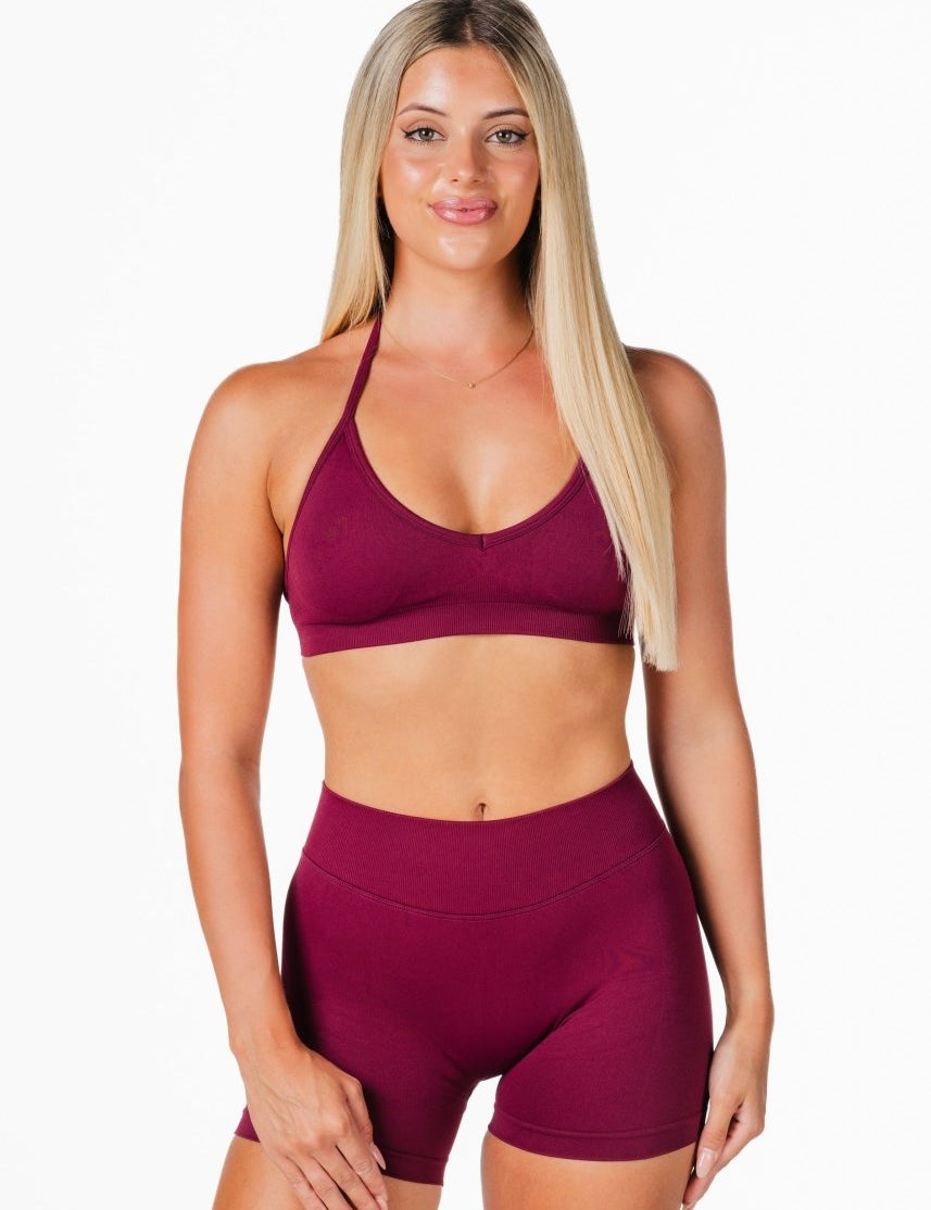LOW Dynamic Seamless Short - Wine - Kikiva Collection