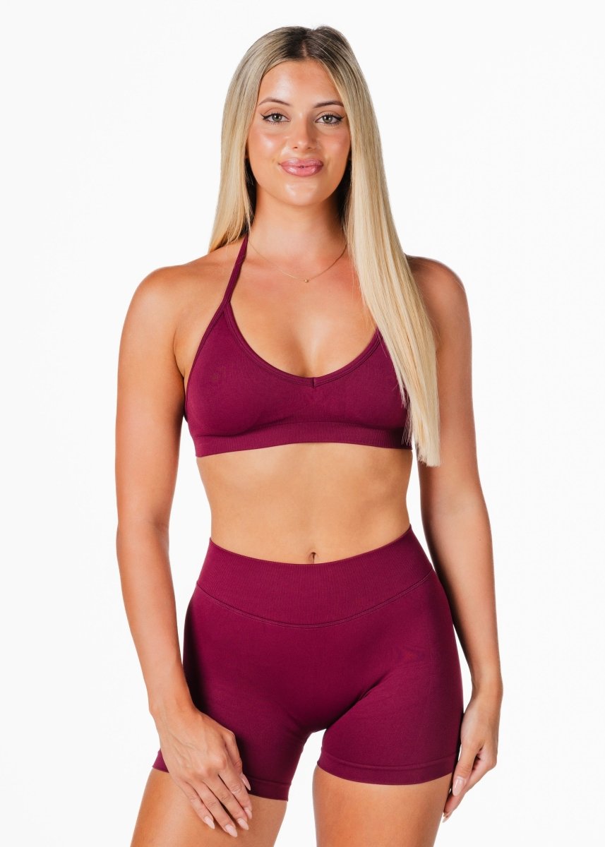 LOW Dynamic Seamless Short - Wine - Kikiva Collection