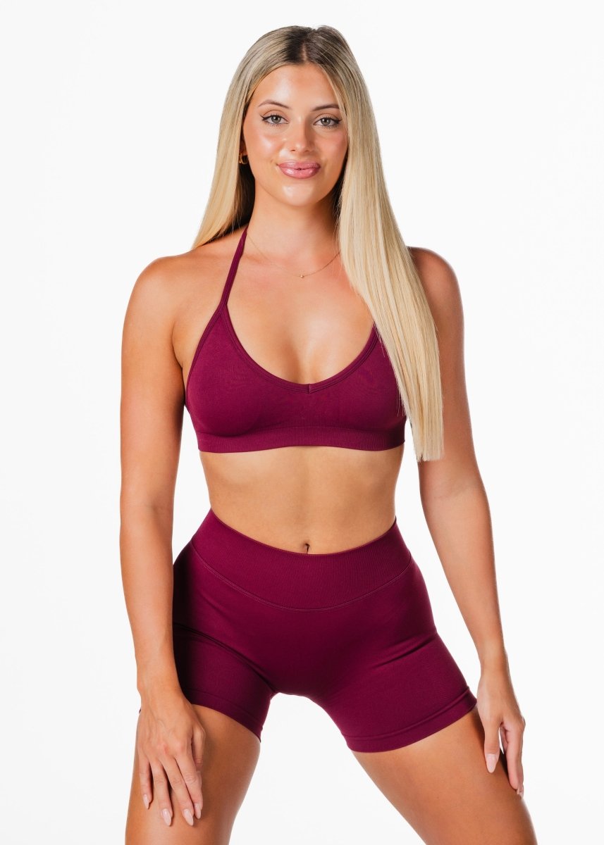 LOW Dynamic Seamless Short - Wine - Kikiva Collection