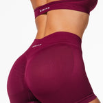 LOW Dynamic Seamless Short - Wine - Kikiva Collection