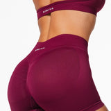 LOW Dynamic Seamless Short - Wine - Kikiva Collection