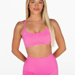 Lycra Seamless Crop - Barbie - Kikiva Collection