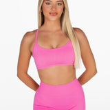 Lycra Seamless Crop - Barbie - Kikiva Collection