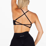 Lycra Seamless Leggings - Black - Kikiva Collection