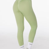 Lycra Seamless Leggings - Deep Sage - Kikiva Collection