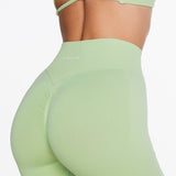 Lycra Seamless Short 4.5" - Deep Sage - Kikiva Collection