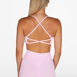 Lycra Seamless Short 4.5" - Glossy Pink - Kikiva Collection