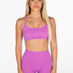 Lycra Seamless Short 4.5" - Lilac - Kikiva Collection