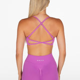 Lycra Seamless Short 4.5" - Lilac - Kikiva Collection