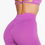 Lycra Seamless Short 4.5" - Lilac - Kikiva Collection