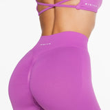 Lycra Seamless Short 4.5" - Lilac - Kikiva Collection