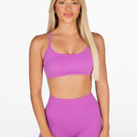 Lycra Seamless Short 4.5" - Lilac - Kikiva Collection