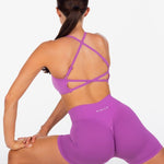 Lycra Seamless Short 4.5" - Lilac - Kikiva Collection
