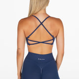 Lycra Seamless Short 4.5" - Midnight Blue - Kikiva Collection