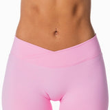 Mini Cross Over Short - Blush Pink - Kikiva Collection