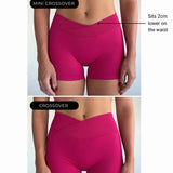 Mini Cross Over Short - Blush Pink - Kikiva Collection