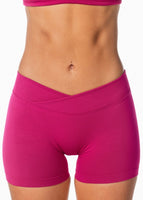 Mini Cross Over Short - Raspberry - Kikiva Collection