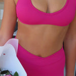 Mini Dainty Crop - Raspberry - Kikiva Collection