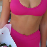 Mini Dainty Crop - Raspberry - Kikiva Collection