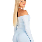Off The Shoulder Top - Ice Baby - Kikiva Collection