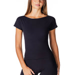 One Shoulder Top - Black - Kikiva Collection