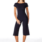 One Shoulder Top - Black - Kikiva Collection
