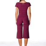 One Shoulder Top - Burgundy - Kikiva Collection