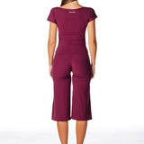One Shoulder Top - Burgundy - Kikiva Collection