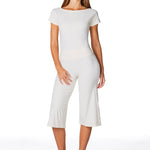 One Shoulder Top - Cream - Kikiva Collection