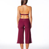 Racer Flow Capri's - Plum - Kikiva Collection