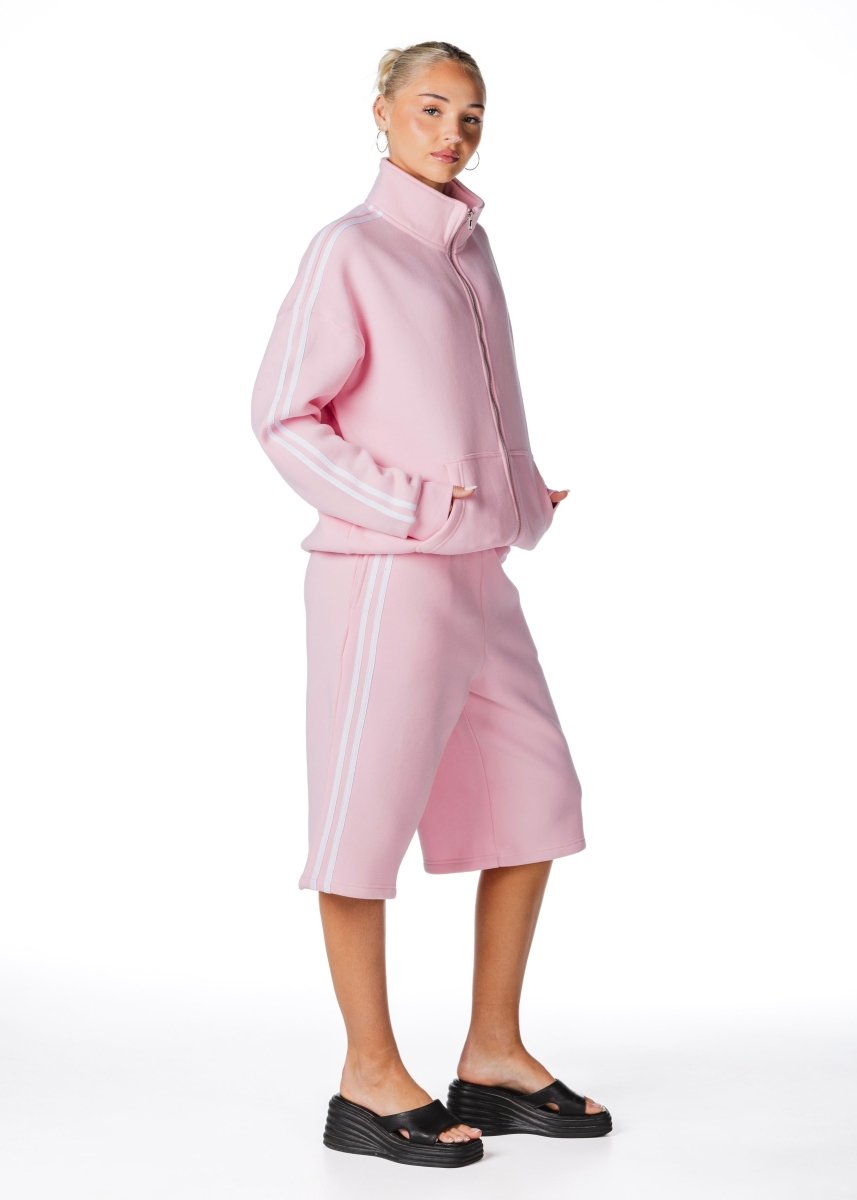Racer Trackpant - Blush Pink - Kikiva Collection