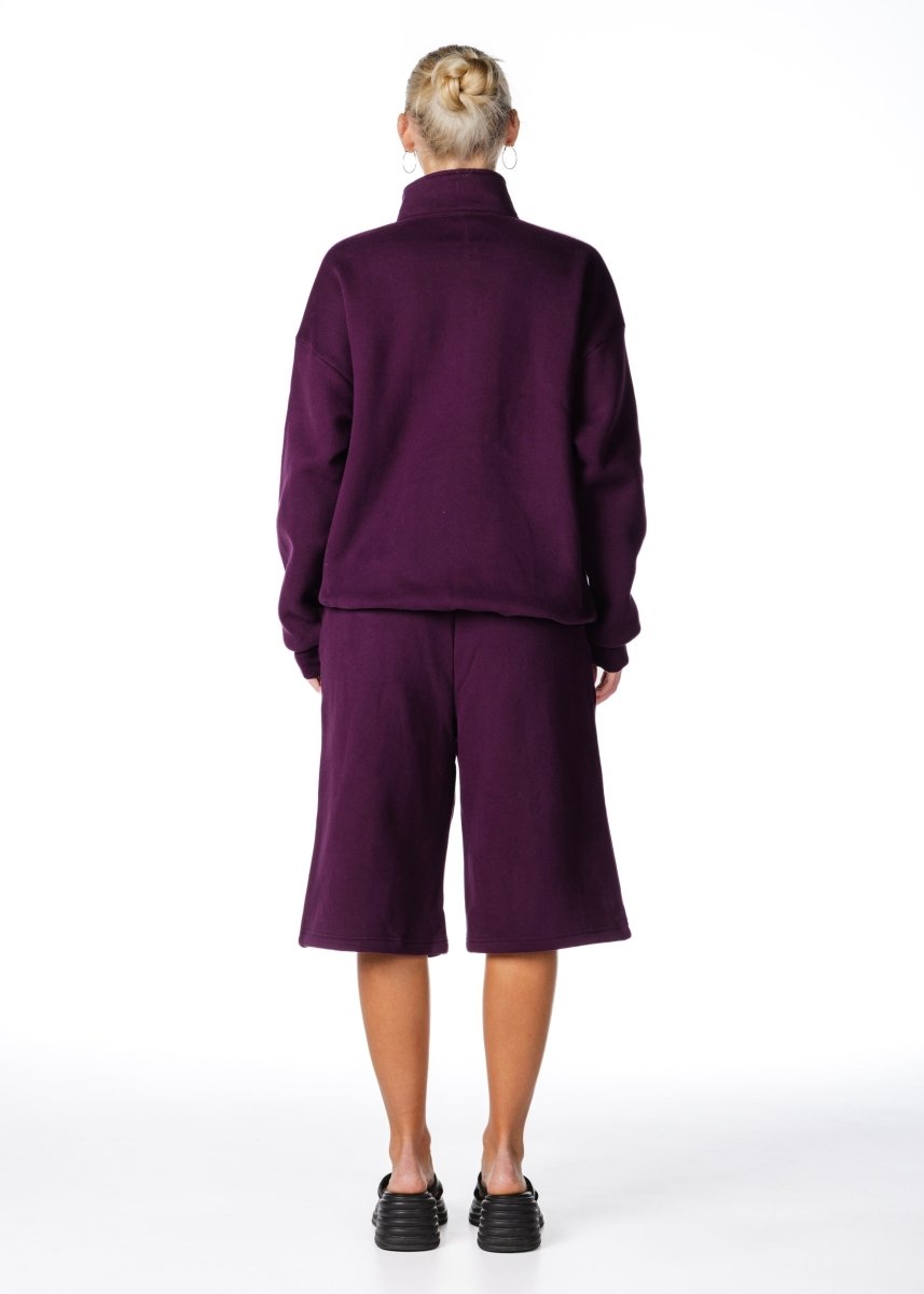 Racer Trackpant - Deep Berry - Kikiva Collection