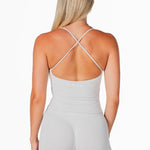 Seamless Capsule Singlet - Ash Grey - Kikiva Collection