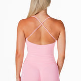 Seamless Capsule Singlet - Pretty Pink - Kikiva Collection