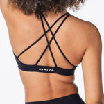 'Serenity' Crop - Black - Kikiva Collection