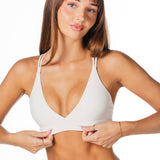 'Serenity' Crop - Cream - Kikiva Collection